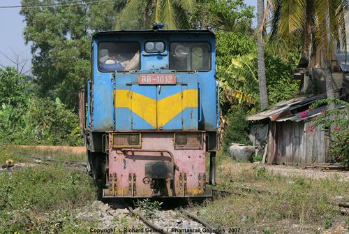 รถไฟในกัมพูชา