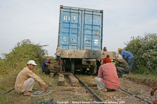 รถไฟในกัมพูชา