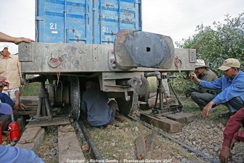 รถไฟในกัมพูชา
