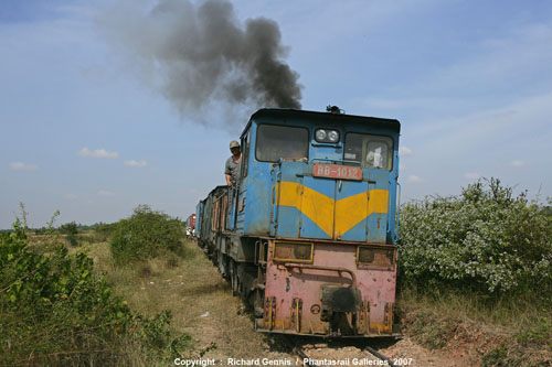 รถไฟในกัมพูชา