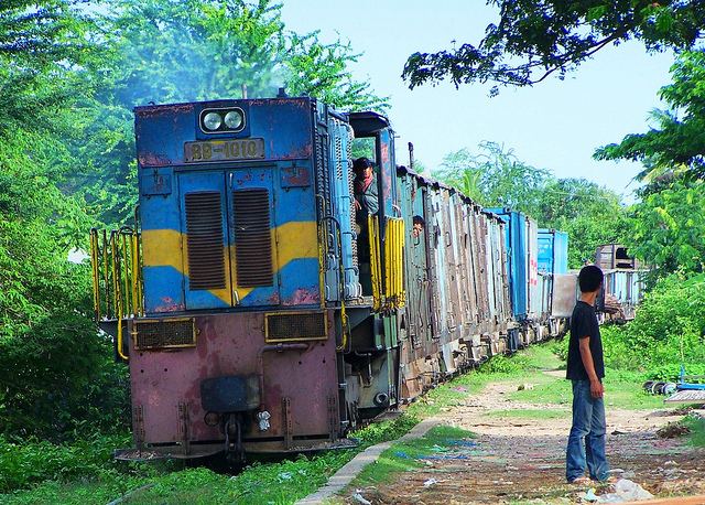 รถไฟในกัมพูชา