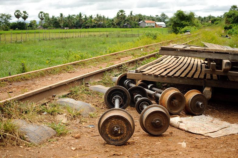 รถไฟในกัมพูชา