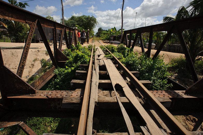 รถไฟในกัมพูชา