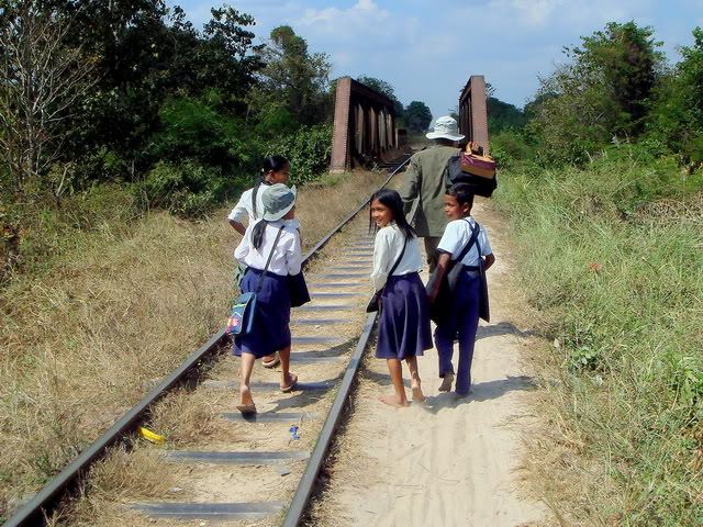 รถไฟในกัมพูชา