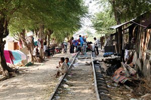 รถไฟในกัมพูชา