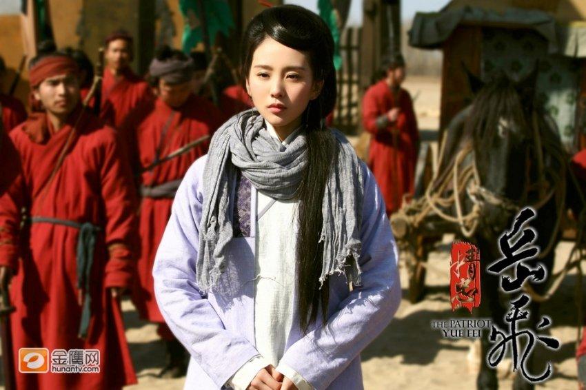 หลิวซือซือ จาก ตำนานวีระบุรุษงักฮุย 2013 精忠岳飞The Patriot Yue Fe