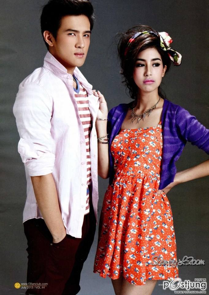 เจมส์ มาร์ & มิ้นต์ ชาลิดา @ F3 TV3 FAN CLUB'S MAGAZINE vol.3 no.44 July 2013