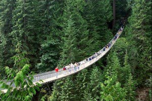 10. สะพานแขวนคาพิลาโน (Capilano Suspension Bridge)