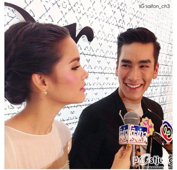 มาแล้ว ภาพ ณเดช กับ ญาญ่า ฟินมากๆ น่ารักมากๆ ในงาน Dior At Siam Paragon (งานนี้มีโอบกอด)