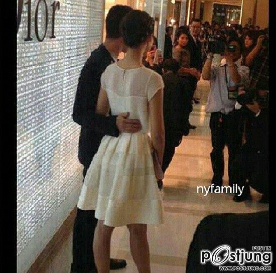 มาแล้ว ภาพ ณเดช กับ ญาญ่า ฟินมากๆ น่ารักมากๆ ในงาน Dior At Siam Paragon (งานนี้มีโอบกอด)