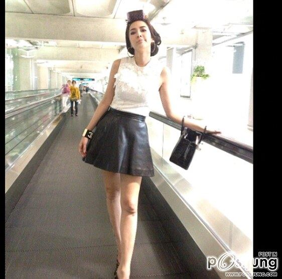 นางเอกซุปเปอร์สตาร์เบอร์หนึ่งของเมืองไทย อั้ม พัชราภา ไชยเชื้อ มาแล้ว น่ารักมากขอโทษแฟนคลับด้วย