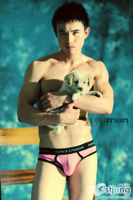 นายแบบจีนล่ำแน่น