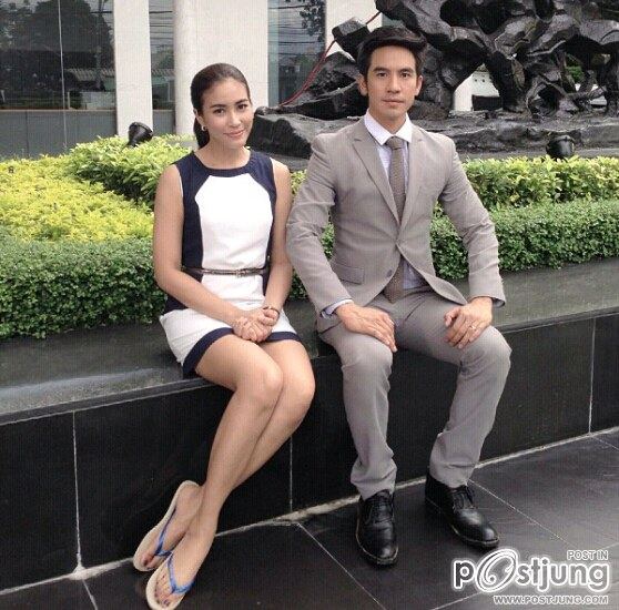 โป๊ป กับ จุ๋ย ในละครแรง ที่หลายคนรอคอย สามีตรีตรา น่ารักมากมาก