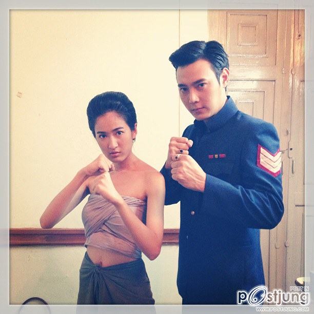 อัปเดต. . . . . . . . . !!!!!! ภาพเบื้องหลังละครลูกทาศ