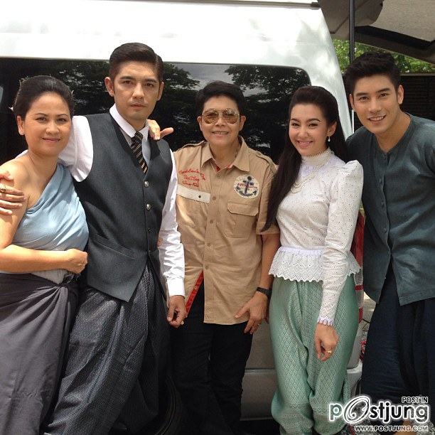 อัปเดต. . . . . . . . . !!!!!! ภาพเบื้องหลังละครลูกทาศ
