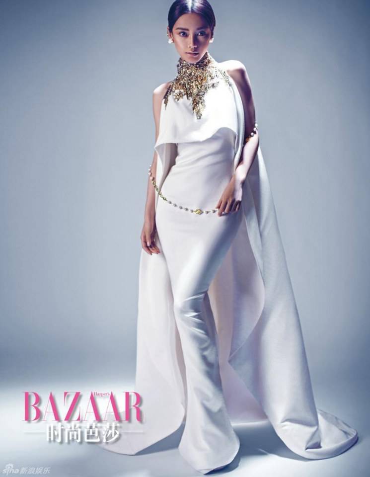 Angelababy @ Harper's Bazaar China August 2013