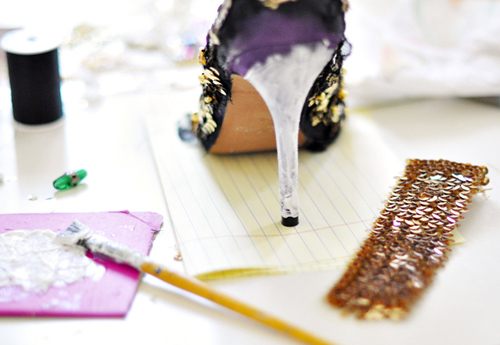 DIY ทำเองได้เริ่ดๆ รองเท้าหรูระดับดีไซเนอร์