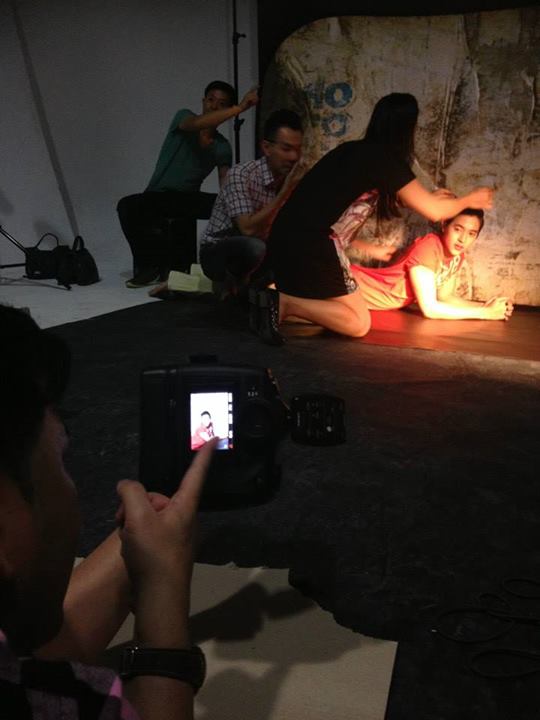 เจมส์ จิรายุ ภาพเบื้องหลังถ่ายแบบนิตยสารชีวจิต ฉบับ 355 (16 กรกฎาคม 2556)