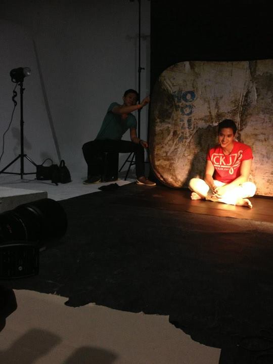 เจมส์ จิรายุ ภาพเบื้องหลังถ่ายแบบนิตยสารชีวจิต ฉบับ 355 (16 กรกฎาคม 2556)