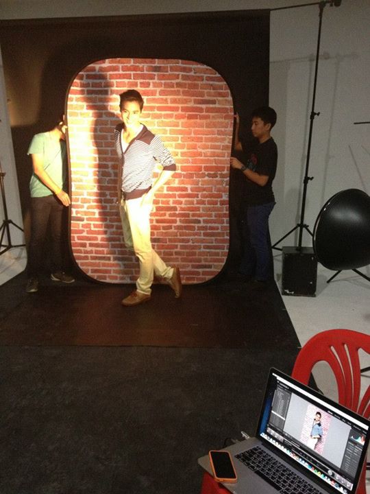 เจมส์ จิรายุ ภาพเบื้องหลังถ่ายแบบนิตยสารชีวจิต ฉบับ 355 (16 กรกฎาคม 2556)