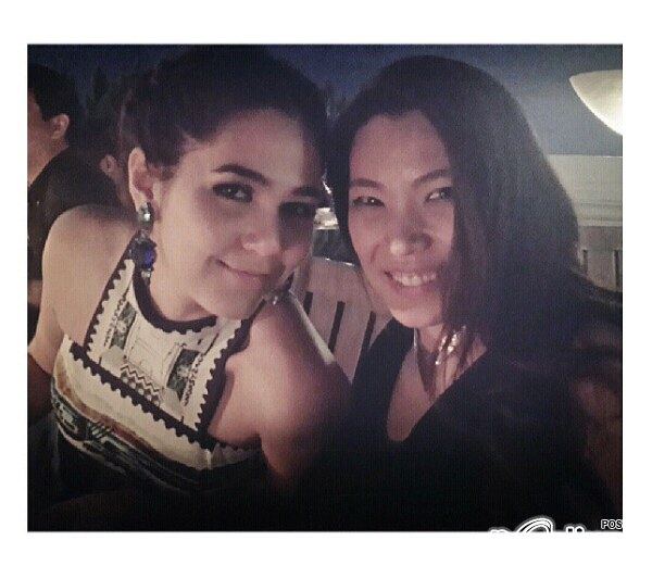 นางเอกสุดฮ๊อต ชมพู่ อารยา ดินเนอร์สุดหรู ต้อนรับสองนางแบบซุปเปอร์สตาร์ นางฟ้า จาก วิคตอเรียซีเคร็จ