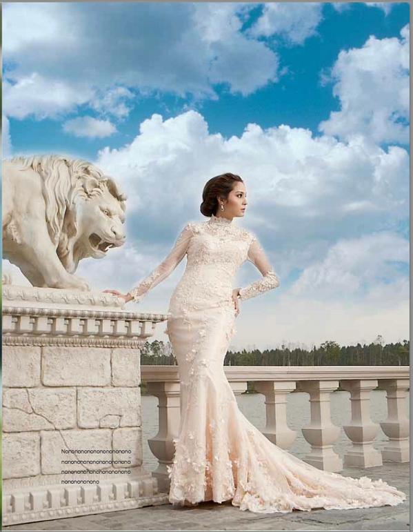 ขวัญ อุษามณี กับแฟชั่นชุดแต่งงาน สวยๆ (Usamanee Fanclub)