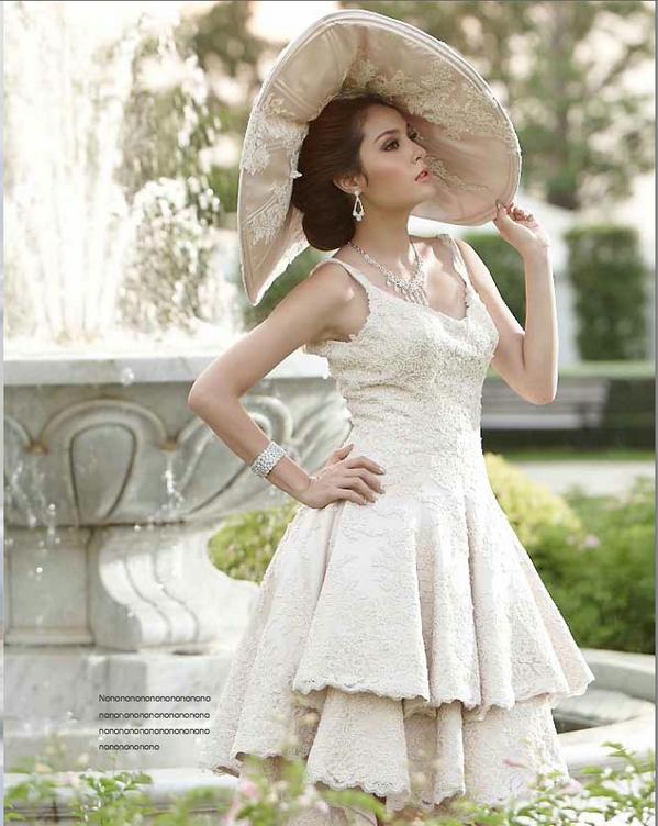ขวัญ อุษามณี กับแฟชั่นชุดแต่งงาน สวยๆ (Usamanee Fanclub)