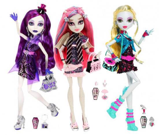 Monster High ตุ๊กตาสายพันธุ์ใหม่เผ็ดที่สุดในตอนนี้