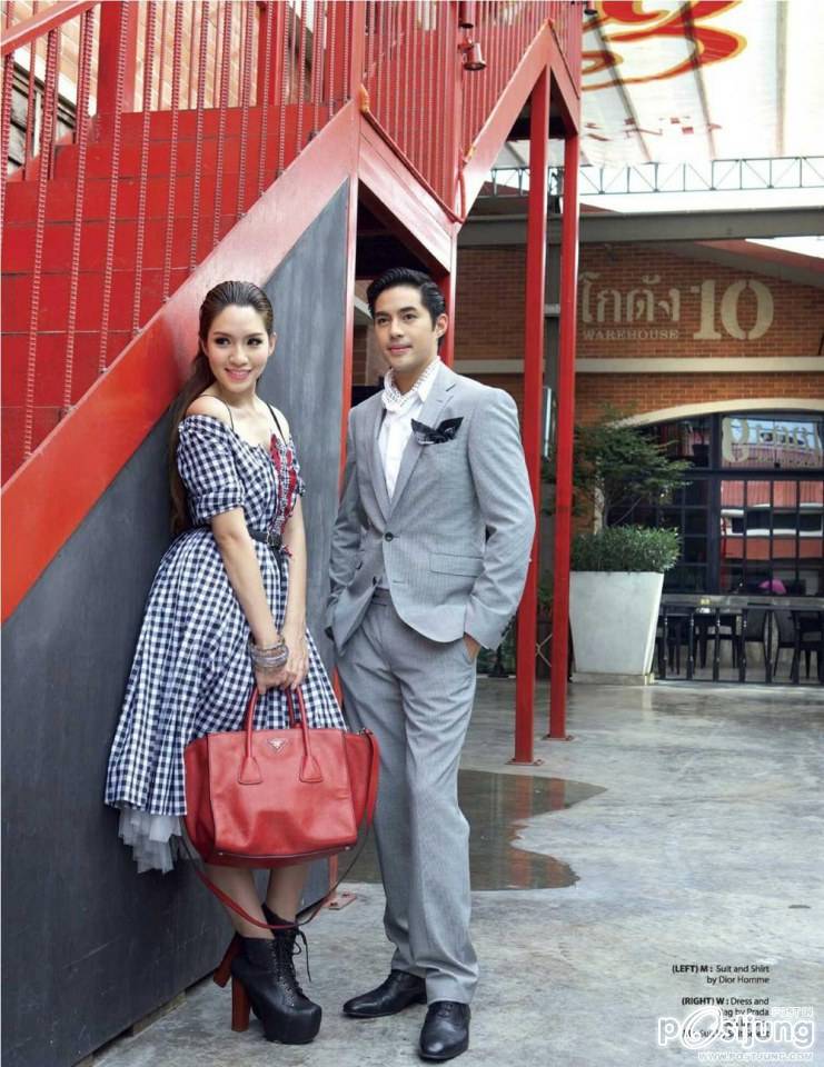 ท็อป-จรณ & จ๊ะ-จิตตาภา @ HONEYMOON+TRAVEL no.134 July 2013