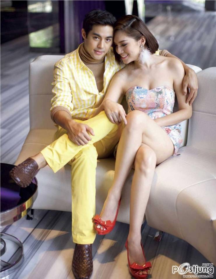 ท็อป-จรณ & จ๊ะ-จิตตาภา @ HONEYMOON+TRAVEL no.134 July 2013
