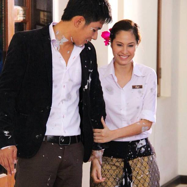 อัพเดตภาพ "อ๋อม-ขวัญ" ณ กองละครเจ้าสาวสลาตัน เห็นแล้วฟินเวอร์