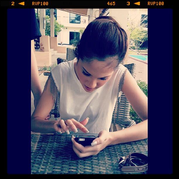 อัพเดตภาพ "อ๋อม-ขวัญ" ณ กองละครเจ้าสาวสลาตัน เห็นแล้วฟินเวอร์