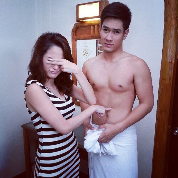 อัพเดตภาพ "อ๋อม-ขวัญ" ณ กองละครเจ้าสาวสลาตัน เห็นแล้วฟินเวอร์
