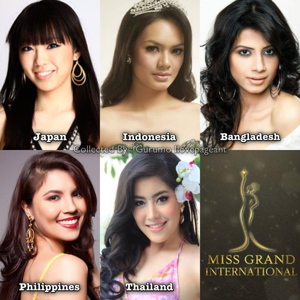 Face off Asia ... ความงามจากเอเชียสู่เวที Miss Grand International 2013 ที่ประเทศไทย
