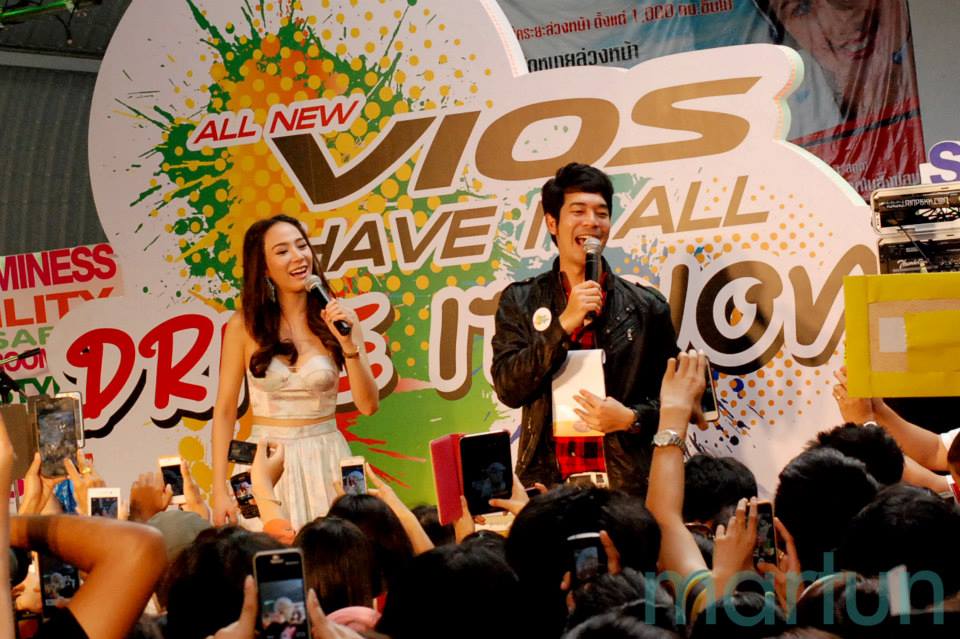 พี่อั้มสวยๆงานโตโยต้าหาดใหญ่ มาแล้วจ้า