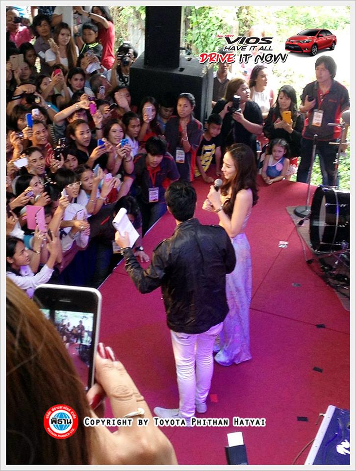 พี่อั้มสวยๆงานโตโยต้าหาดใหญ่ มาแล้วจ้า