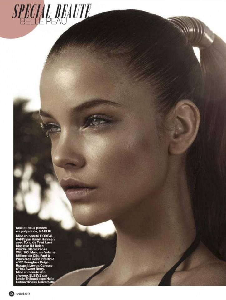 ใบหน้าอันสวยเก๋ของ Barbara Palvin