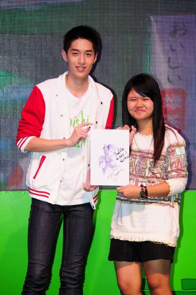 ต่อ เก้า มาร์ช ในงาน Slimtherone party