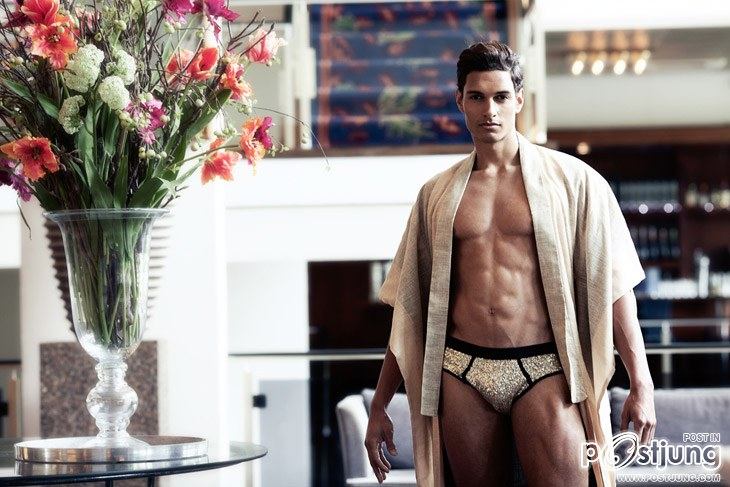 Riley Anastatia, Quincy Currie and Tim Foitzik for Allan Vos SS14 Lookbook