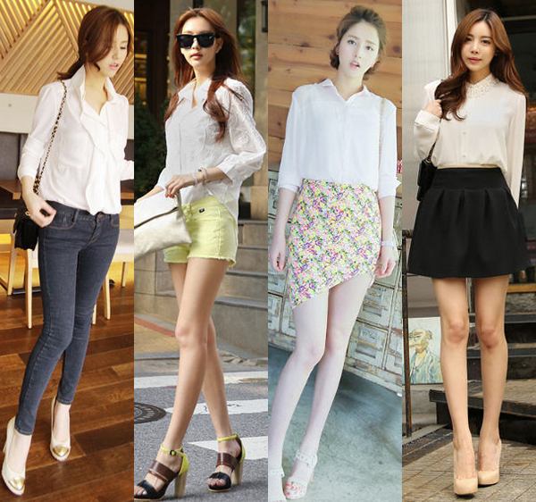 แฟชั่น เสื้อเชิ้ตสีขาว สวยได้ตลอดกาลเวลา