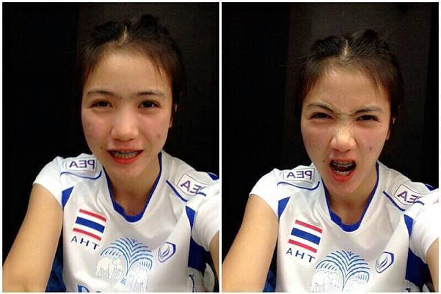 น้องป๊อป นริศรา แก้วมะ นักวอลเลย์บอลยุวชนทีมชาติไทย