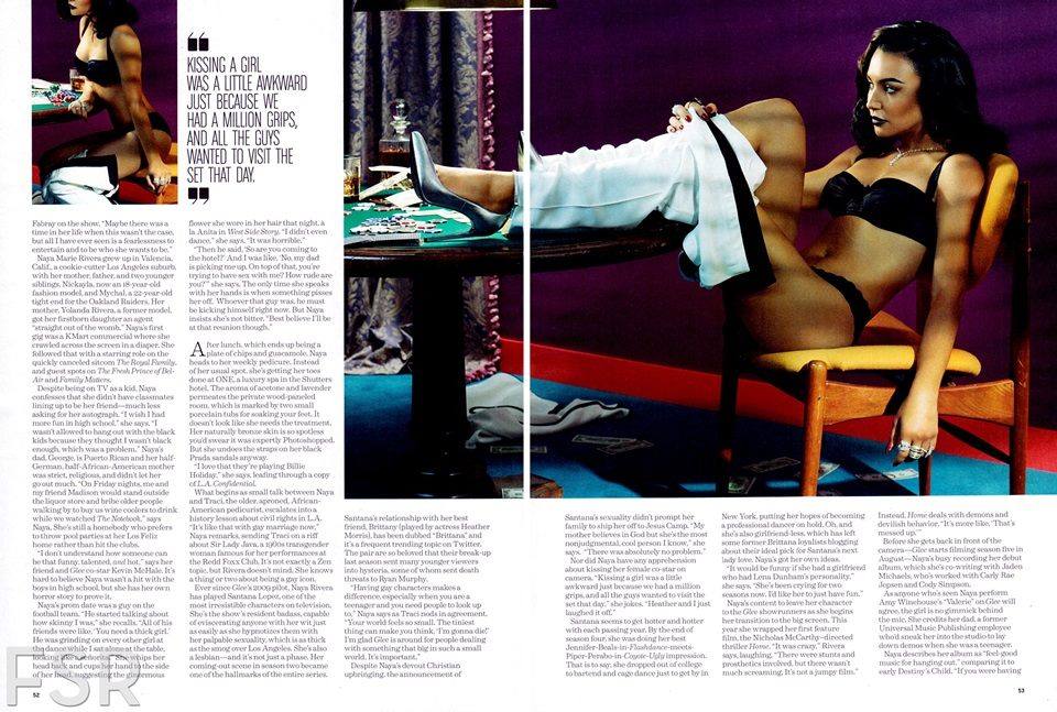 Naya Rivera @ Complex Magazine August 2013