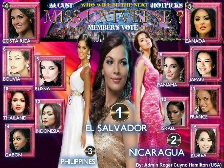 P.Miss universe 2013