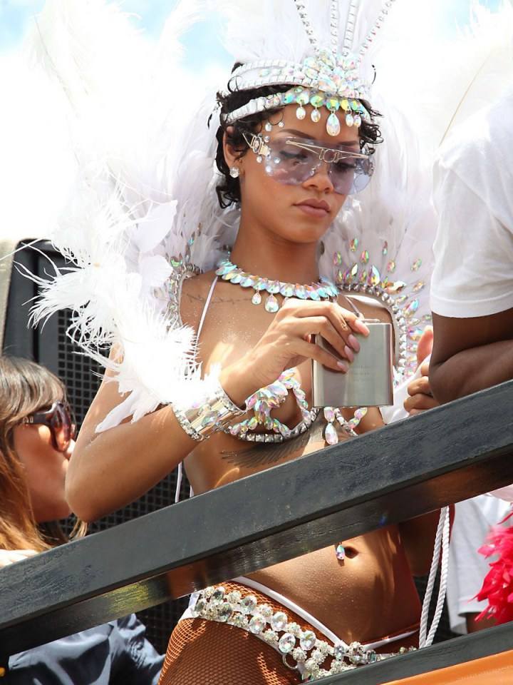 Rihanna @ 2013 Barbados' Kadooment Day