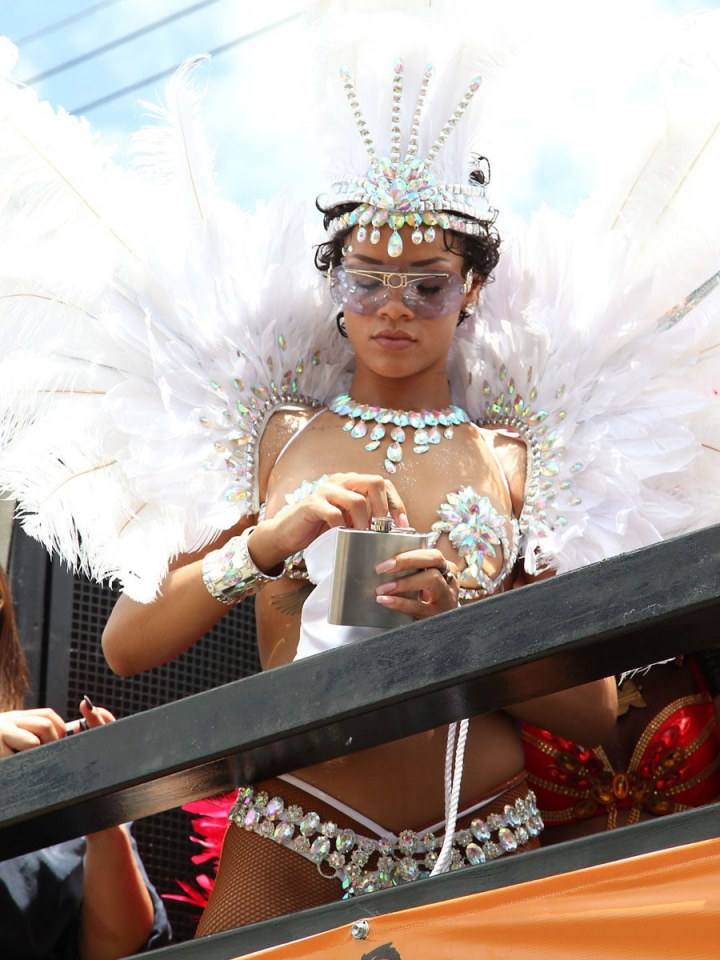 Rihanna @ 2013 Barbados' Kadooment Day
