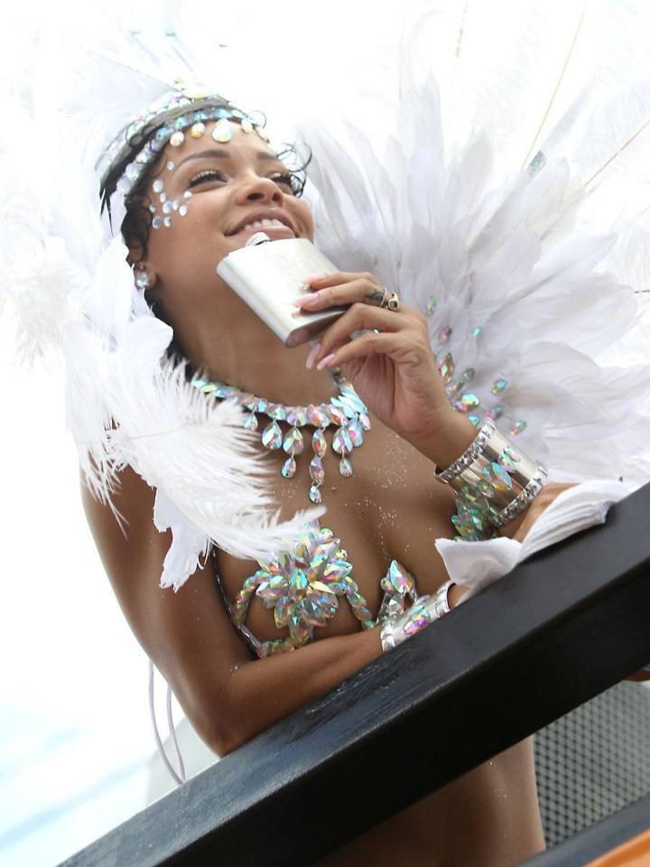 Rihanna @ 2013 Barbados' Kadooment Day
