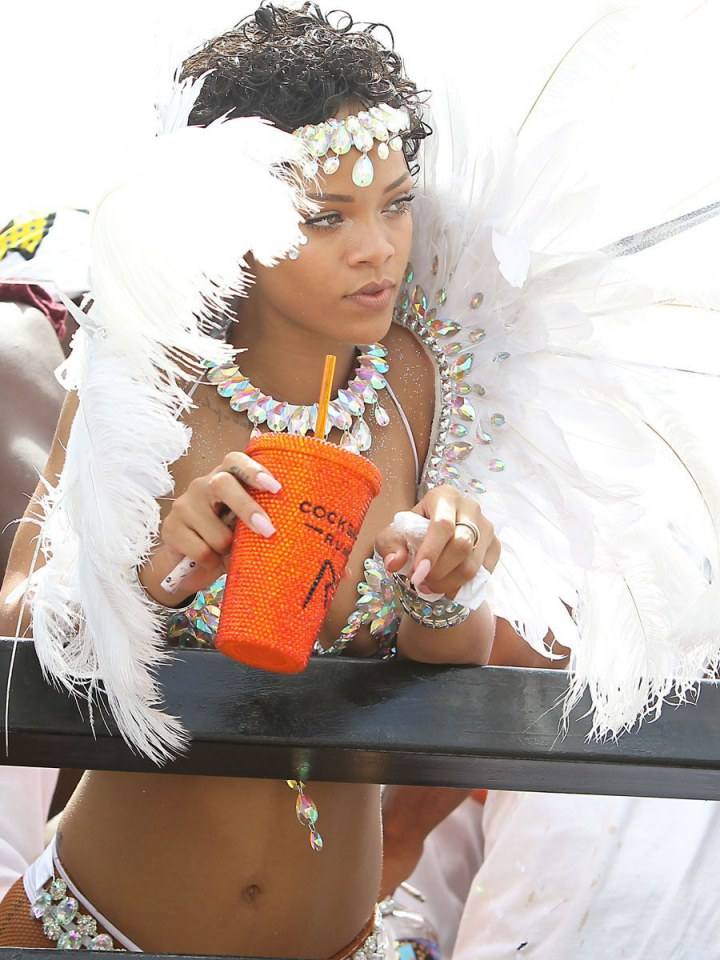 Rihanna @ 2013 Barbados' Kadooment Day