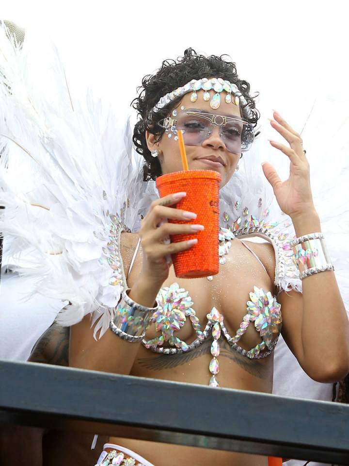 Rihanna @ 2013 Barbados' Kadooment Day
