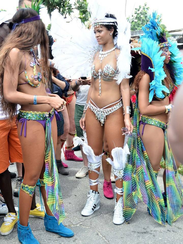 Rihanna @ 2013 Barbados' Kadooment Day