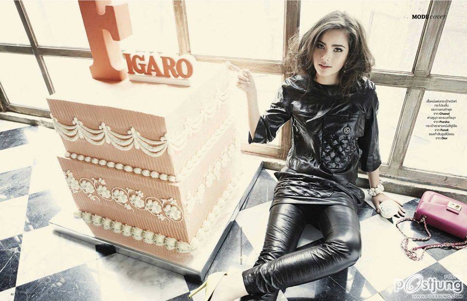 ญาญ่า-อุรัสยา @ MADAME FIGARO vol.10 no.121 August 2013